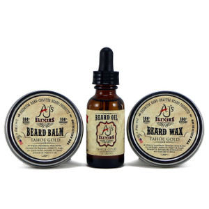 Beard care kit includes your choice of scent and contains a Beard Oil, Beard Balm, and Beard Wax to provide the best beard conditioning and styling.