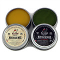 Choose from AJ's Elixirs Mustache Wax in Original Rosin Firm Hold and the Dark Side Medium Hold.