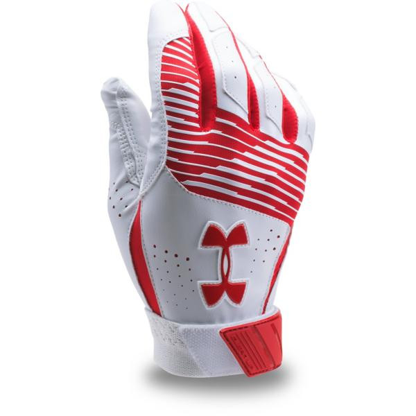 Download Under Armour Youth Red White Cleanup Batting Gloves ...