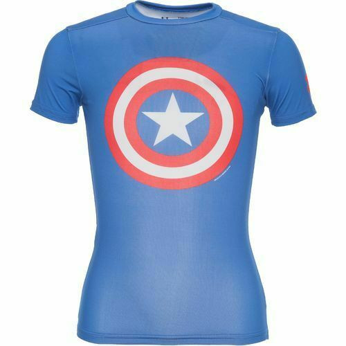 Under Armour Boys Alter Ego Shirt Captain America 1244392-402 - Beacon  Sporting Goods
