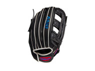 2022 Wilson A450 Baseball Glove Black/White 12"