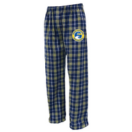 Broad Meadows Navy & Gold Flannel Pant