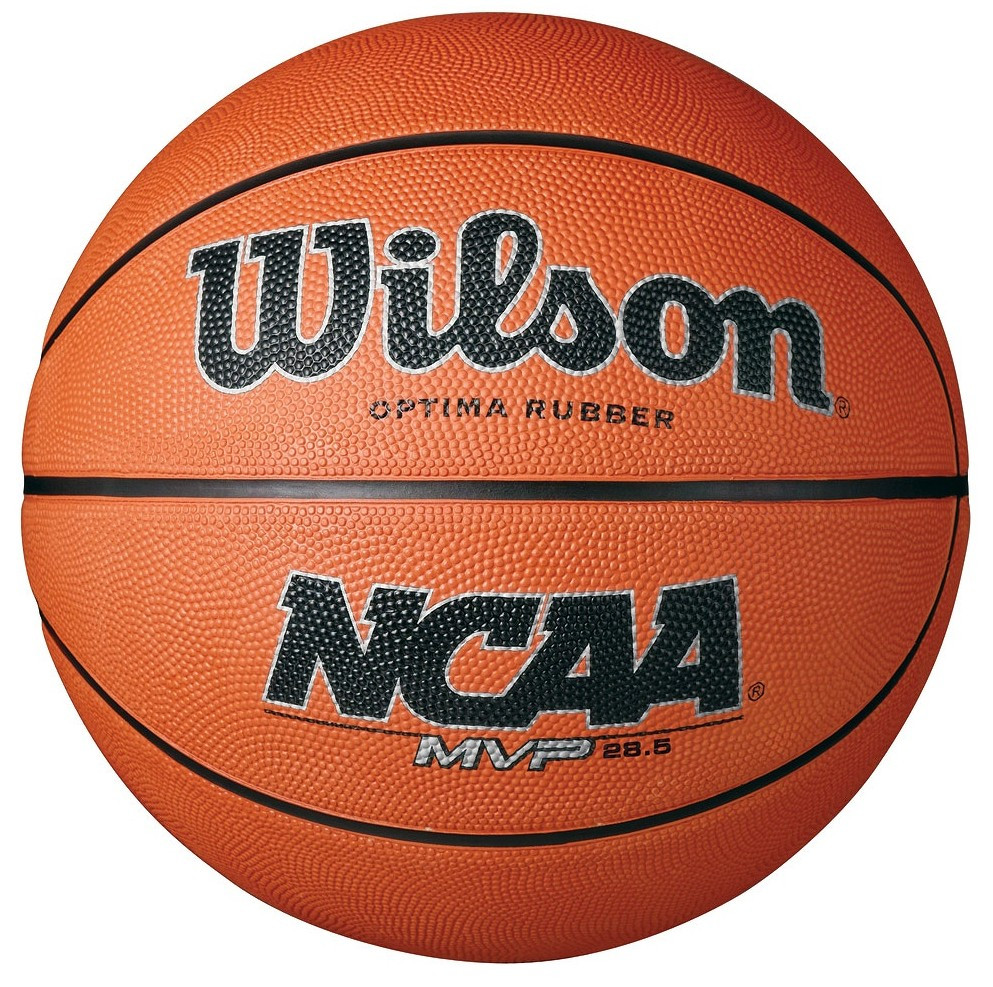 Wilson Ncaa Mvp Rubber Basketball 28 5 Beacon Sporting Goods