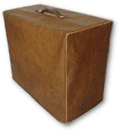 Vintage brown cover with gold tinsel piping
