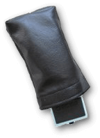 Effects pedal bag open