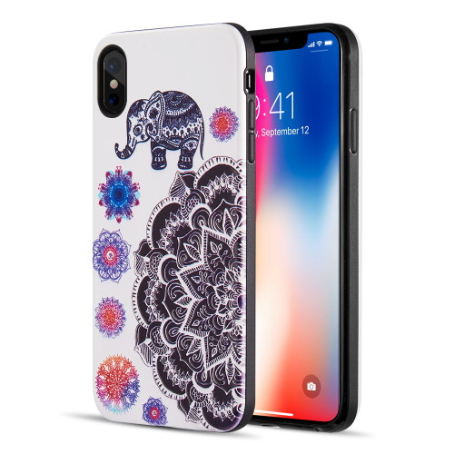 Art Pop Series 3D Embossed Printing Hybrid Case for iPhone