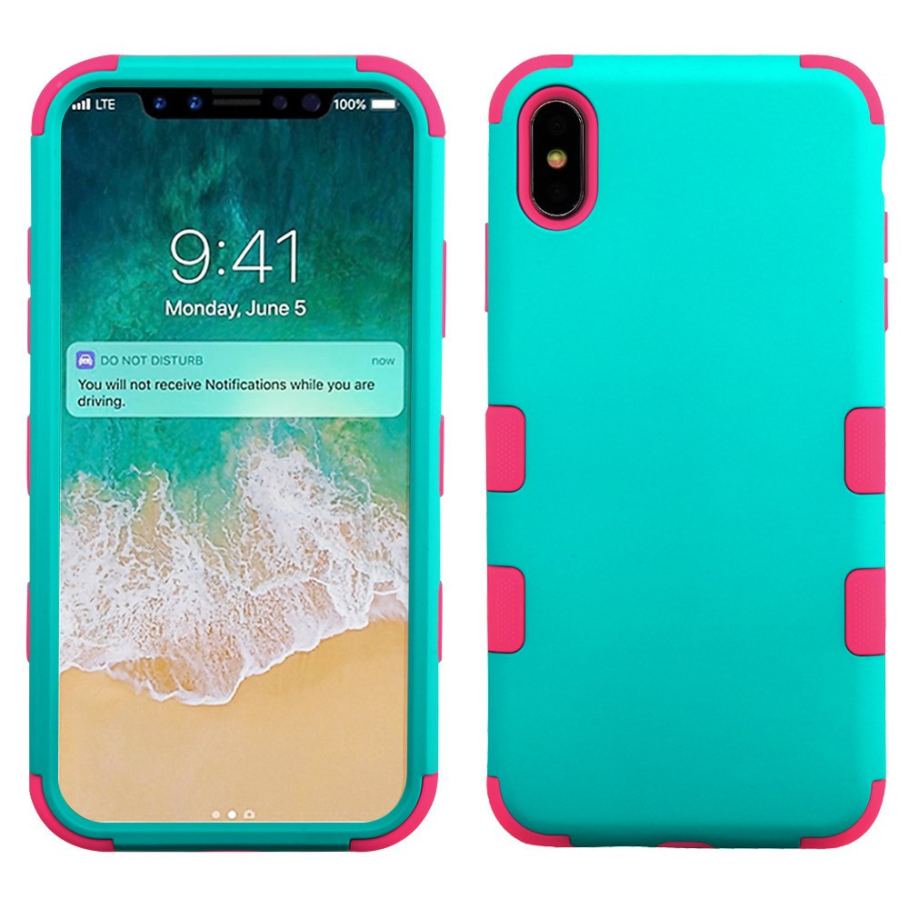 Military Grade Certified TUFF Hybrid Armor Case for iPhone XS Max