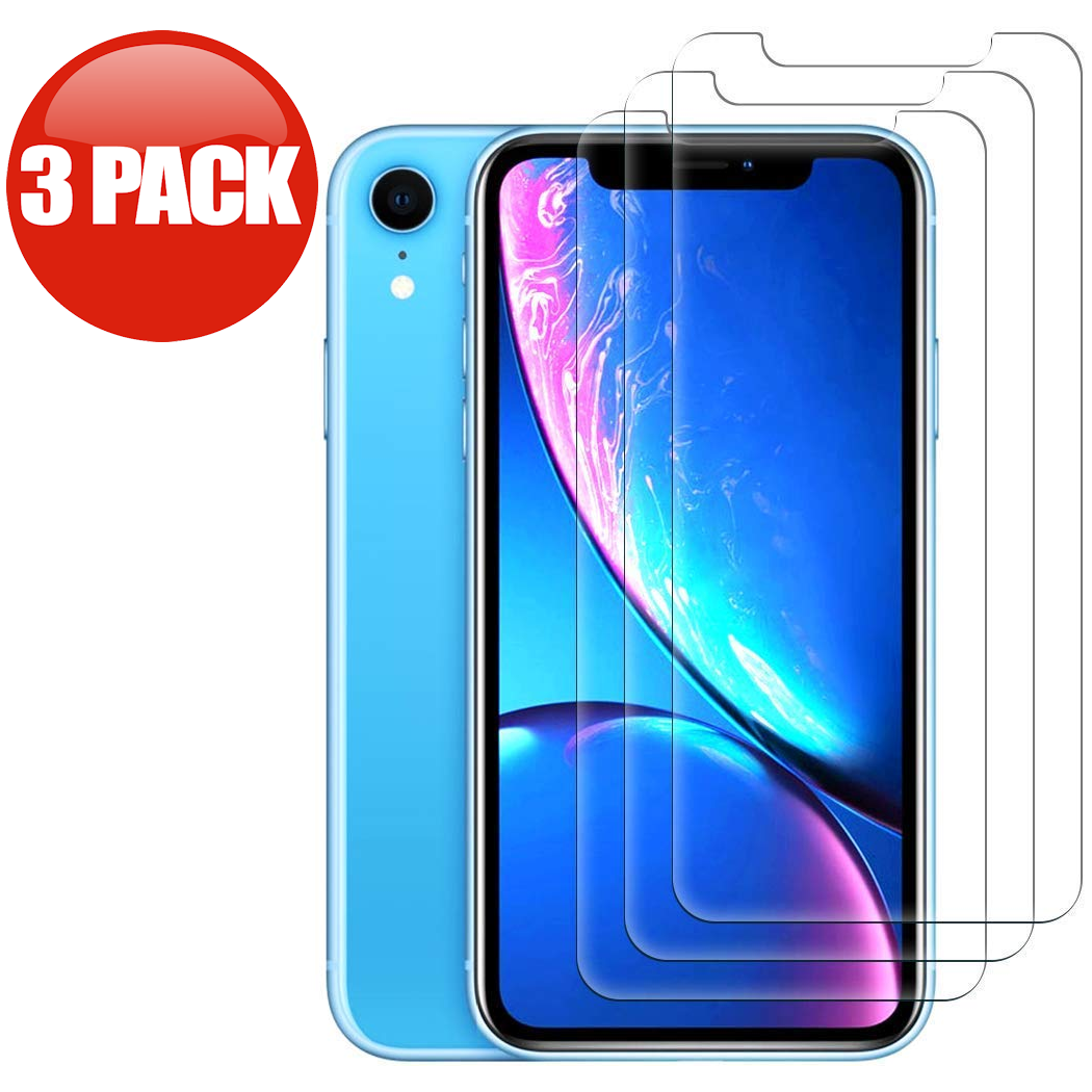 SALE* HD Premium 2.5D Round Edge Tempered Glass Screen Protector for iPhone  11 / iPhone XR - 3 Pack - HD Accessory