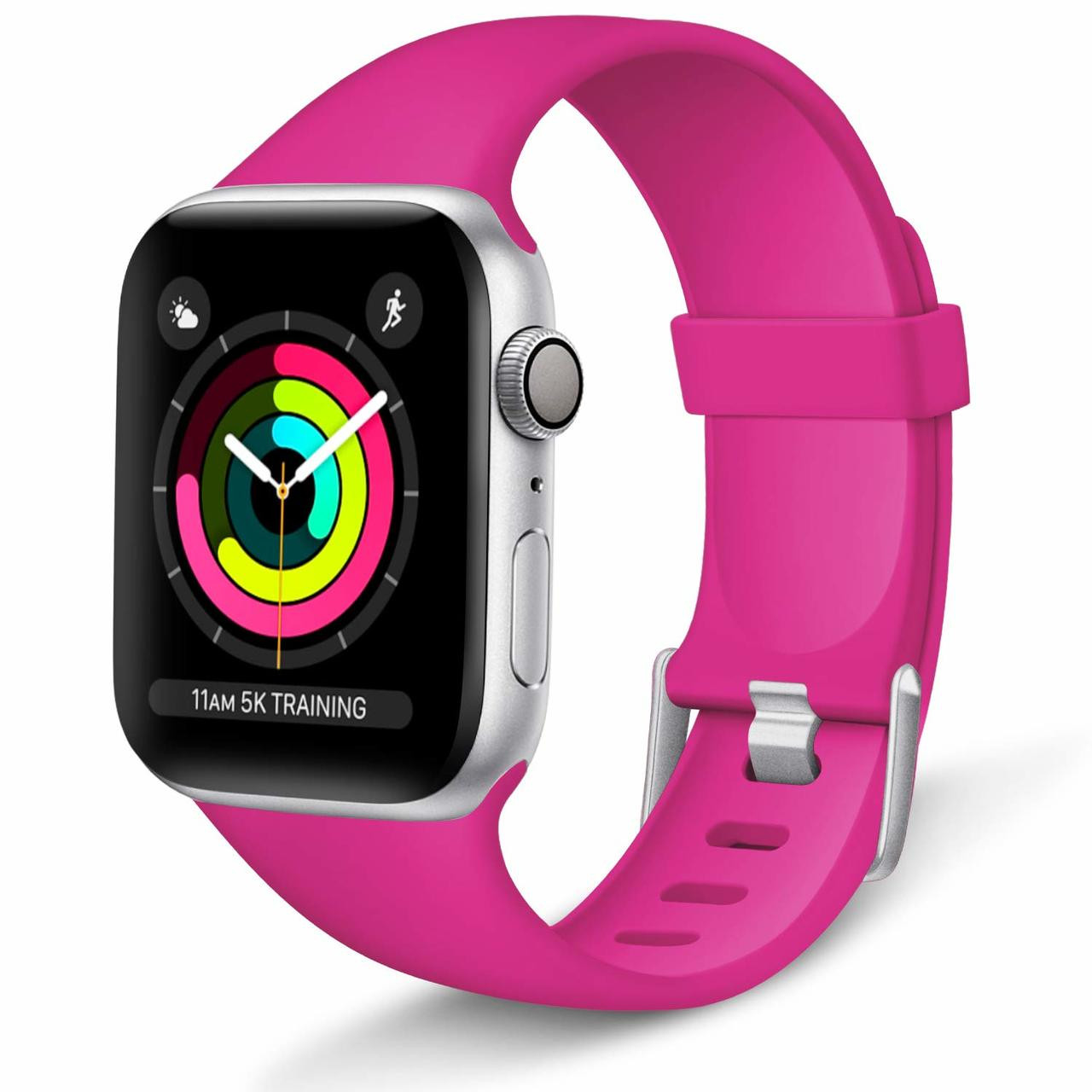 hot pink apple watch