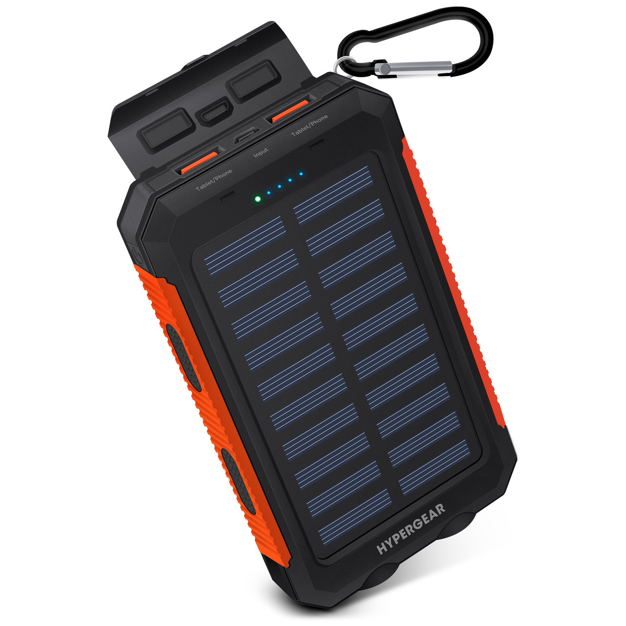 Hypergear 10000mah Solar Powered Water Resistant Portable Power Bank Battery Charger With Dual Usb Ports Hd Accessory Hypergear's mission is to create powerful wireless accessories, at the most affordable prices, with the highest standards in customer service. hypergear 10000mah solar powered water