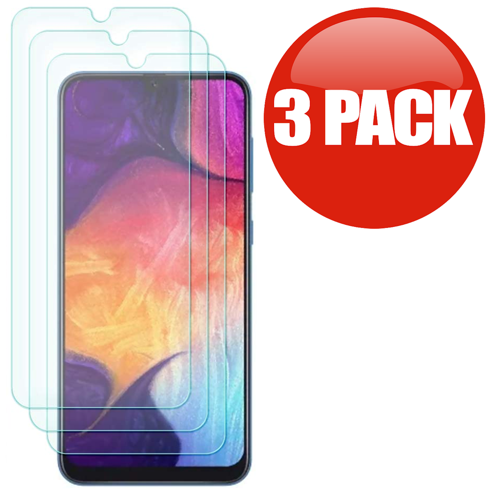 SALE* HD Premium 2.5D Round Edge Tempered Glass Screen Protector for  Samsung Galaxy A50 / A20 - 3 Pack - HD Accessory