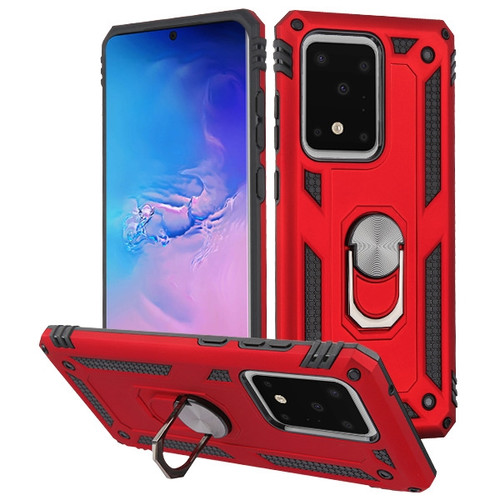 Finger Loop Armor Hybrid Case with 360° Rotating Ring Holder Kickstand