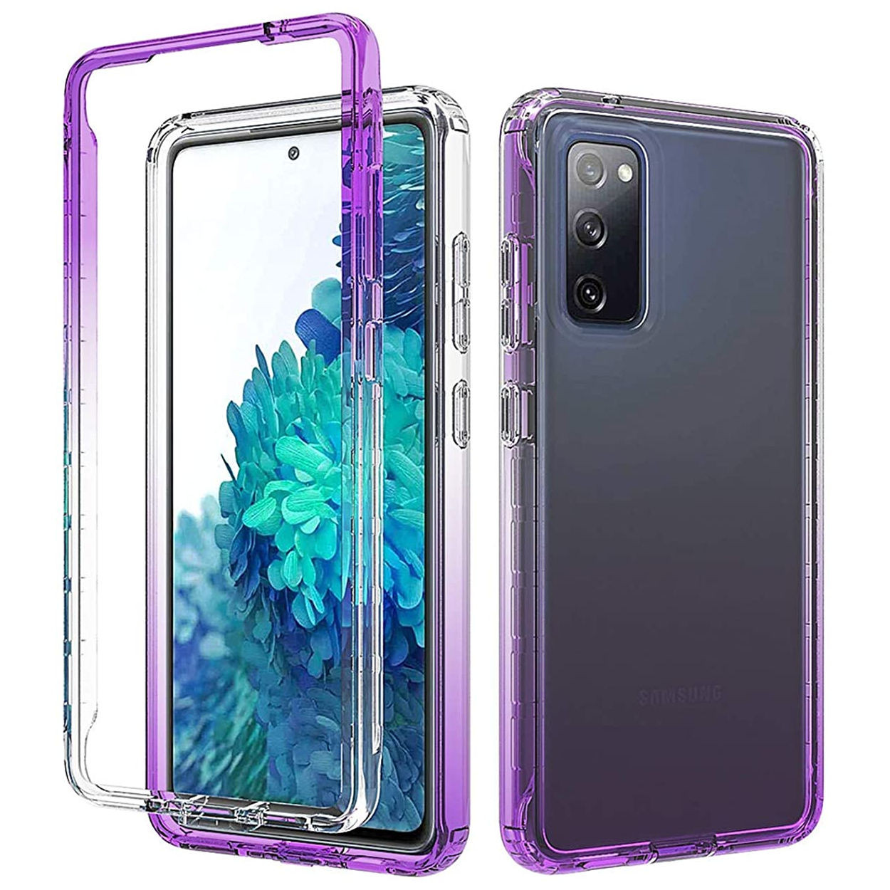 Gradient Color Tough Fusion X 2 Piece Hybrid Armor Case For Samsung Galaxy S Fe Fan Edition Purple Hd Accessory Gradient Color Tough Fusion X 2 Piece Hybrid Armor Case For Samsung Galaxy S Fe Fan Edition Purple Hd Accessory
