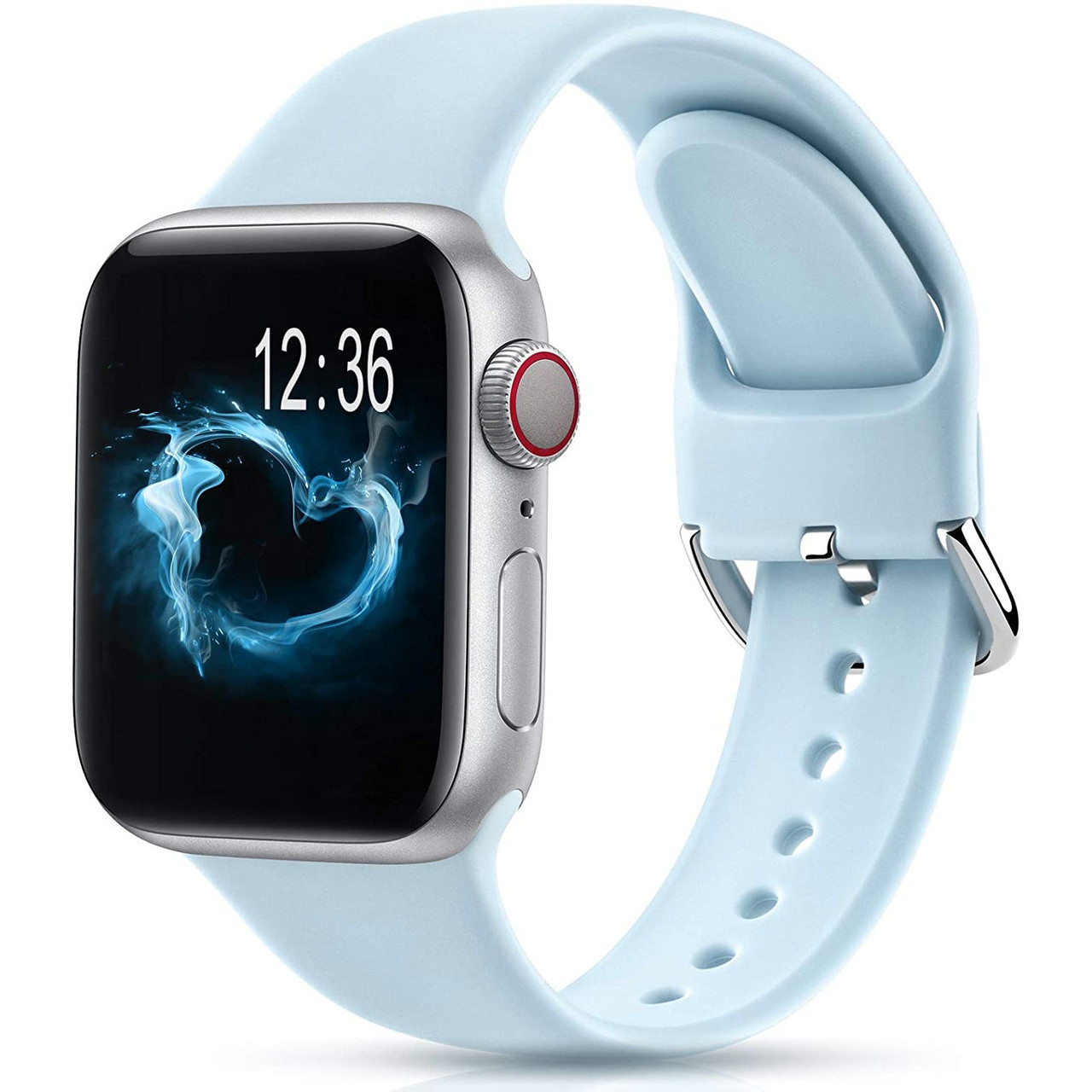 Sale* Comfy Sport Band Watch Strap for Apple Watch 41mm / 40mm / 38mm - Baby  Blue - HD Accessory