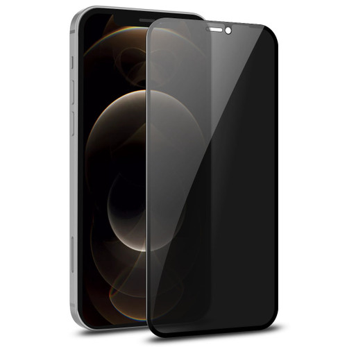 Full Coverage Privacy Tempered Glass Screen Protector for iPhone 12 Pro