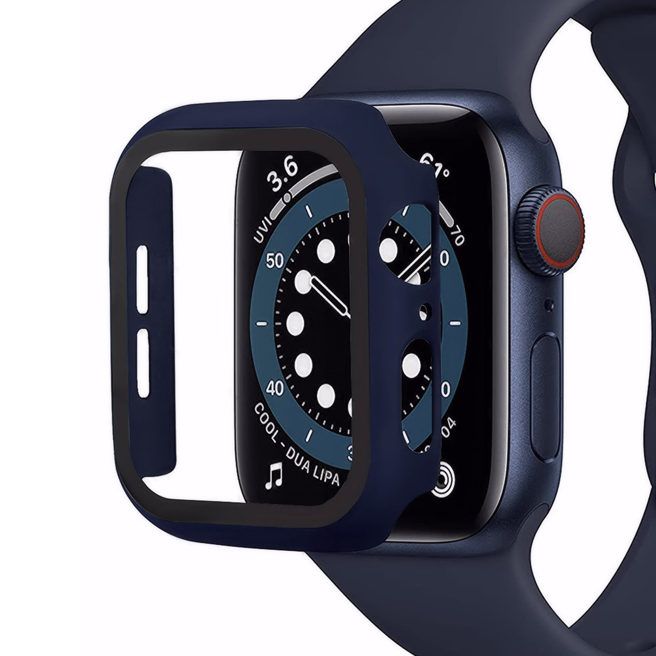 blue apple watch case