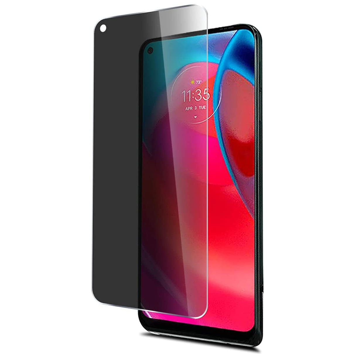 Privacy Tempered Glass Screen Protector for Motorola Moto G Stylus 2021