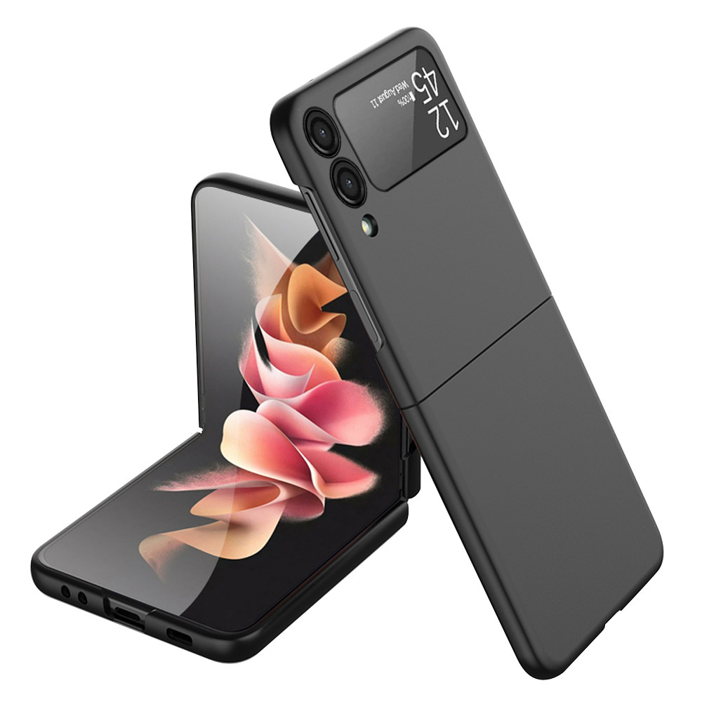 Slim Protective Cover For Samsung Galaxy Z Flip 4 Black Hd Accessory