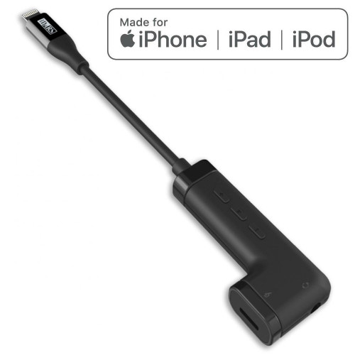 iDARS MFi Apple Certified 2IN1 Lightning to 3.5mm Headphone Jack