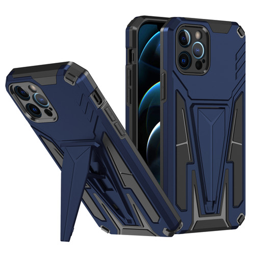 Transformer Hybrid Case with Kickstand for iPhone 14 Plus Navy Blue