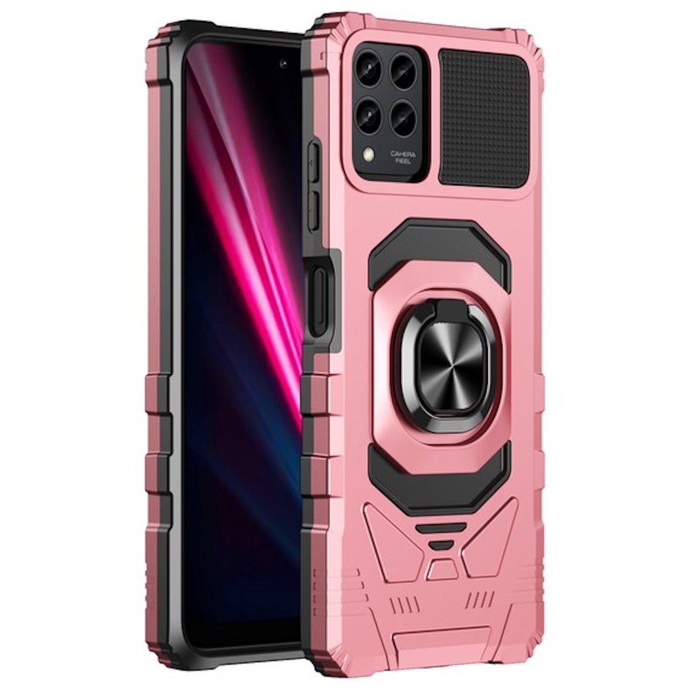 Robotic Series Dual Layer Hybrid Case with Ring Grip for T-Mobile REVVL ...