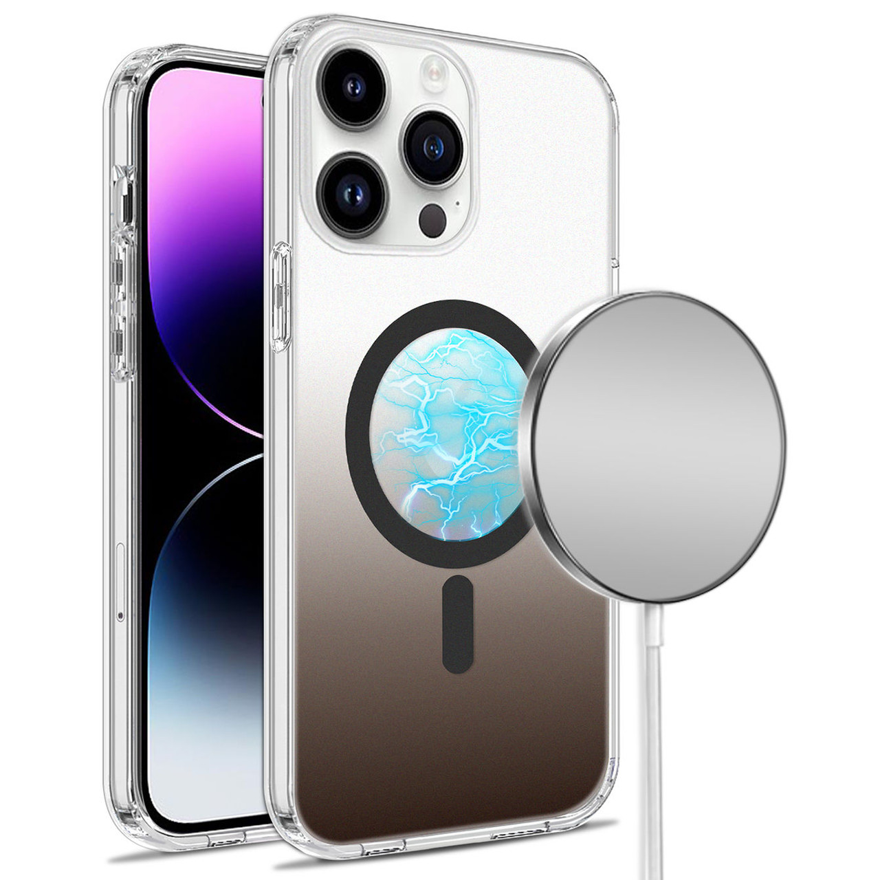 MagSafe Compatible Gradient Series Hybrid Case for iPhone 14 Plus