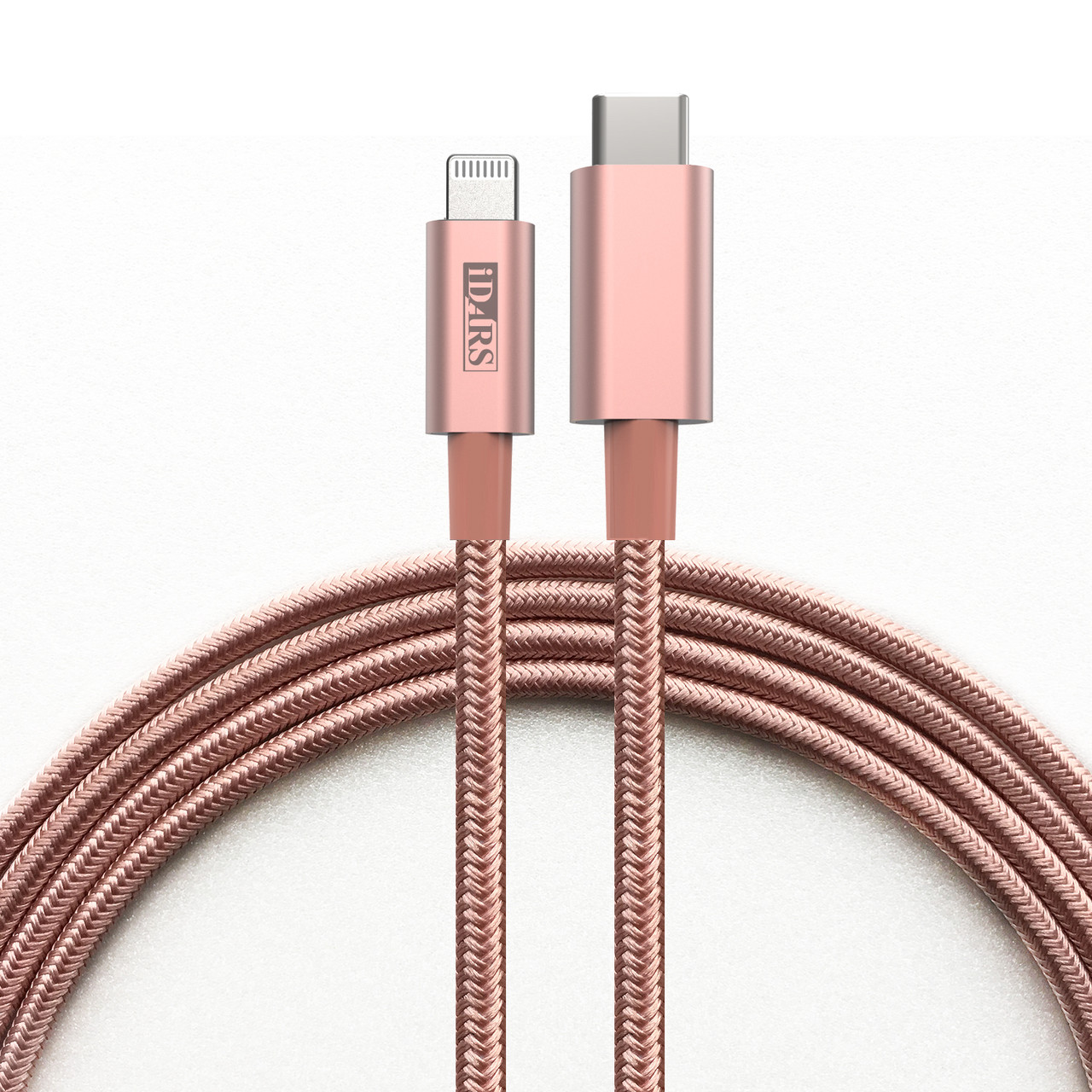 iDARS MFi Certified PD Fast Charge USBC to Lightning Braided Cable (4