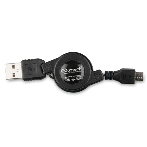 Naztech Retractable Micro USB Data and Charging Cable