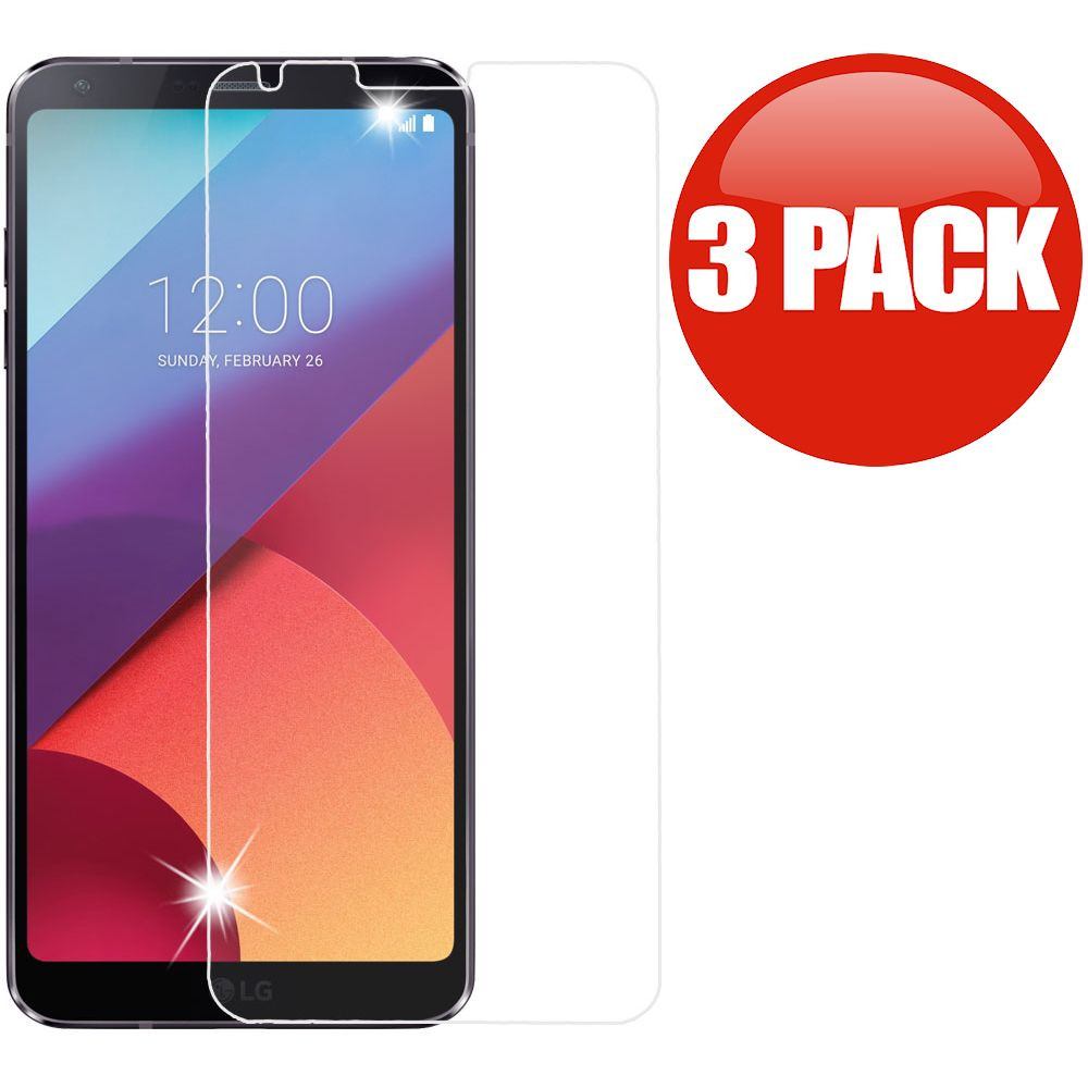 Sale Hd Premium 2 5d Round Edge Tempered Glass Screen Protector For Lg G6 3 Pack Hd Accessory