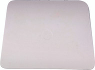 4" TEFLON HARD CARD - WHITE - MEDIUM/HARD
