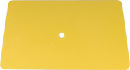 6" TEFLON HARD CARD-YELLOW-MEDIUM