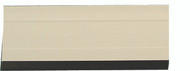 6" WHITE SQUEEGEE WITH BLACK RUBBER EDGE