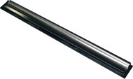 8" BLACK SQUEEGEE BLADE W/CHANNEL