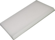 5" SUPER CLEAR MAX SQUEEGEE BLADE WITH ANGLE CUT