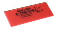 5" RED LINE EXTRACTOR 1/4" THICK DOUBLE BEVELED SQUEEGEE BLADE