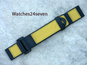 Panerai OEM Velcro Yellow Coramid 22/22 mm standard length: $250 USD