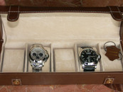 Five Watch Travel Case Brown Leather $125 USD