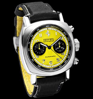 Panerai Ferrari FER 11 Granturismo Chronograph Yellow Dial - Watches 24  Seven