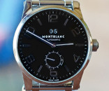 Montblanc Timewalker Automatic Big Date Steel on Bracelet Black Dial
