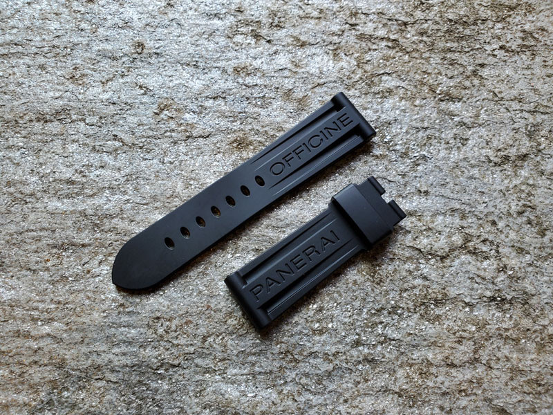 panerai oem rubber strap
