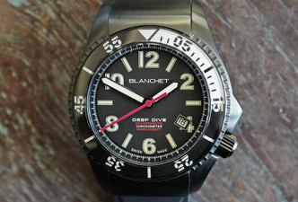 Blanchet Deep Dive 1000 Meters Auto Date Antimagnetic 44mm - Watches 24  Seven