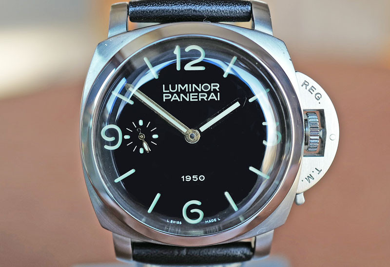 PANERAI PAM 127 Luminor Special Edition 1950 "FIDDY" 47MM PAM00127 -  Watches 24 Seven