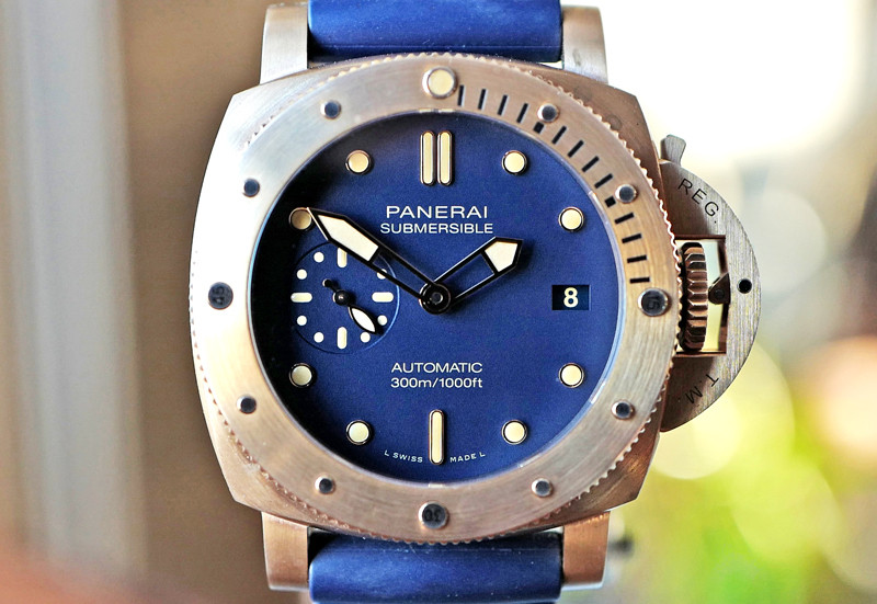 Panerai PAM 1074 Submersible Bronzo Abisso 42mm PAM01074 Watches