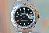 Rolex Explorer II GMT Black Dial Steel 40mm Ref. 16570T