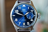 IWC Big Pilot Edition Petite Prince Auto 7 Day Blue Dial 46mm IW5000908 ON HOLD