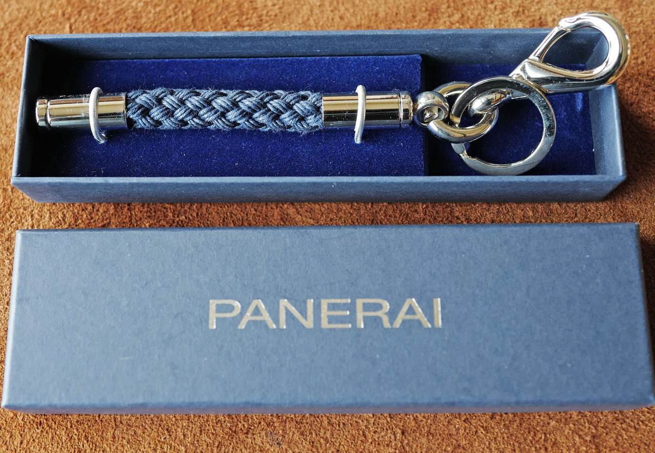 PANERAI キーホルダー Panerai Keyring Authentic BRAND NEW Stainless Steel And