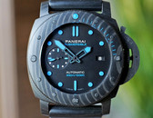 Panerai PAM 1616 Luminor Submersible Carbotech Black & Blue 47mm PAM01616