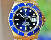 Rolex Submariner Date Blue Dial & Ceramic Bezel Yellow Gold 41mm 126618LB