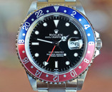 Rolex GMT Master II Red & Blue Bezel PEPSI Oyster Bracelet Steel 40mm 16710
