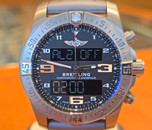 Breitling  Exospace B55 on Grey Rubber Strap Titanium 46mm EB5510H1/BE79